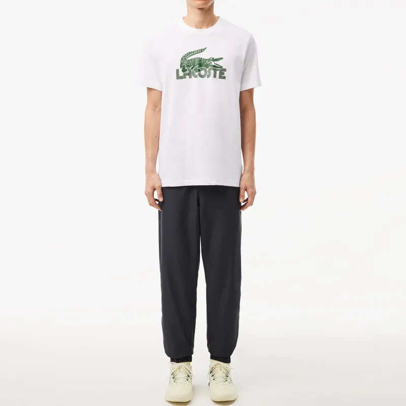 LACOSTE Knitted Sports Pants Men's Dark Gray-1