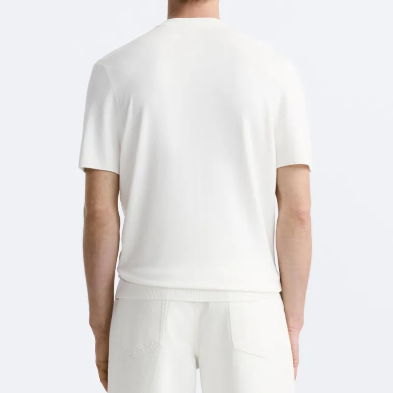 ZARA T Shirt Men's Frosted White-3