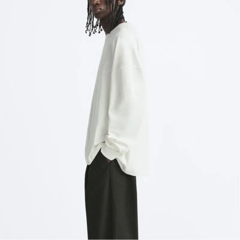 ZARA T-Shirt Men's Frosted White-4