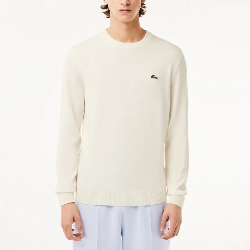 LACOSTE Wool Crew-neck Sweater-1