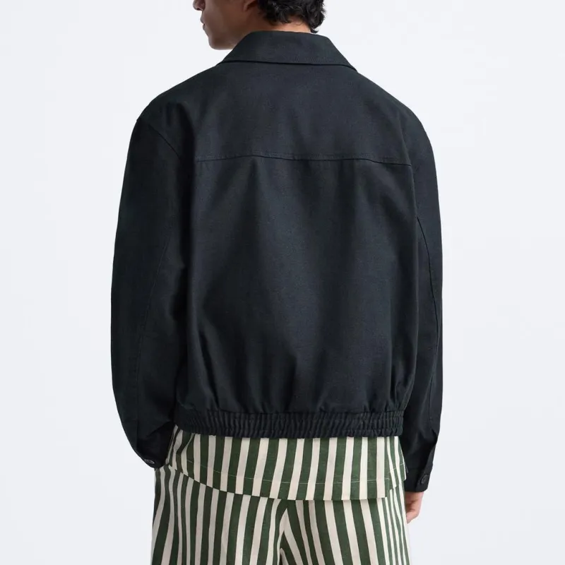 ZARA Jackets Coats Men's Sea Blue-3