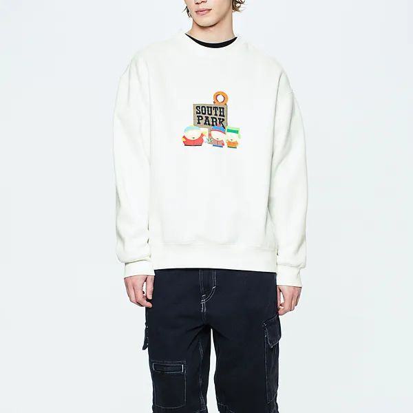 H&M Sweatshirt Men's White/South Park-1