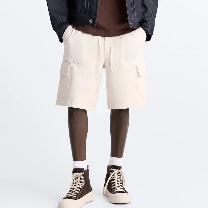 ZARA Casual Shorts Men Umber-2