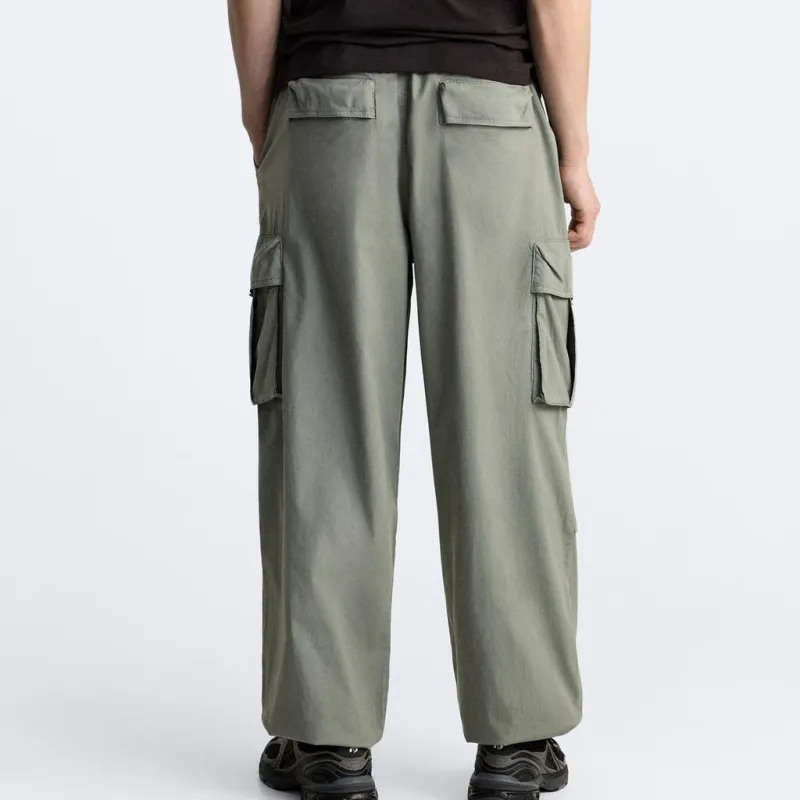 ZARA Casual Pants Men's Khaki Green-3
