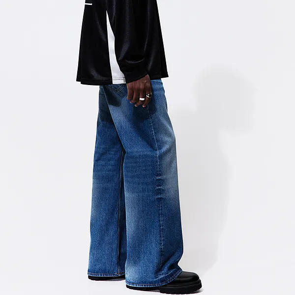 H&M Jeans Men Denim Blue-1