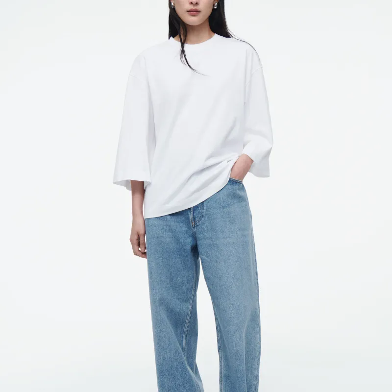 COS T Shirts Women's White-2