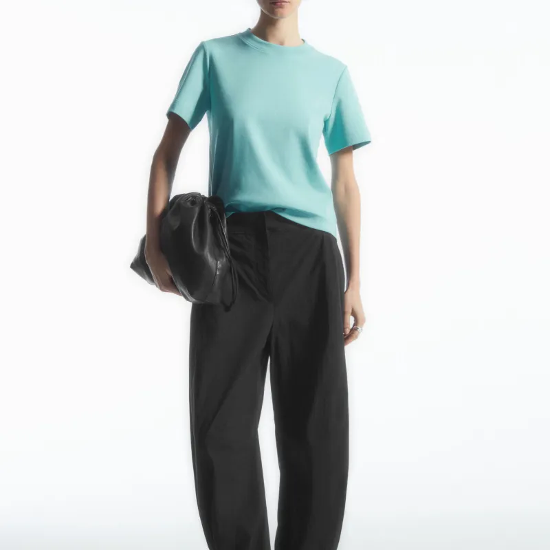 COS T Shirts Women's Lake Blue-1