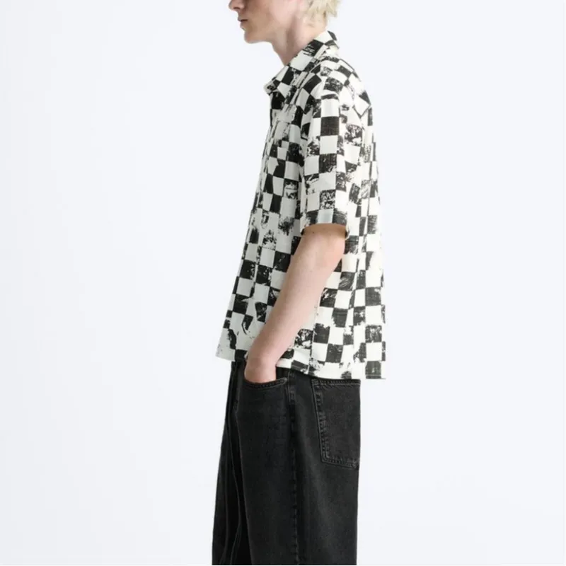 ZARA Shirts Men White-4
