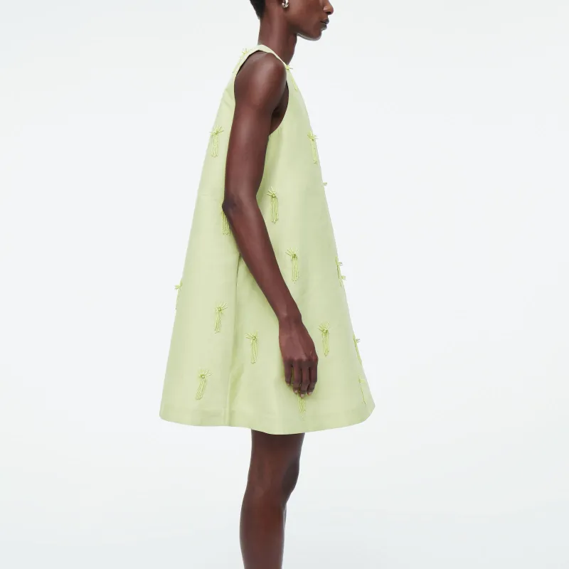 COS Sleeveless Dress Women's Light Green-3
