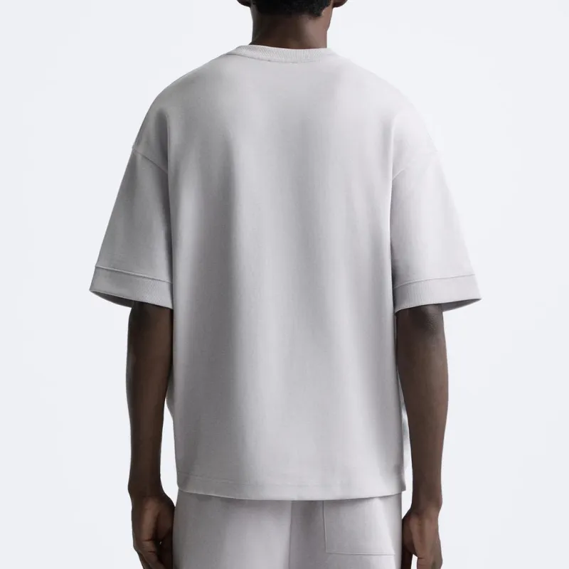 ZARA Sweatshirt Men's Light Purple-3