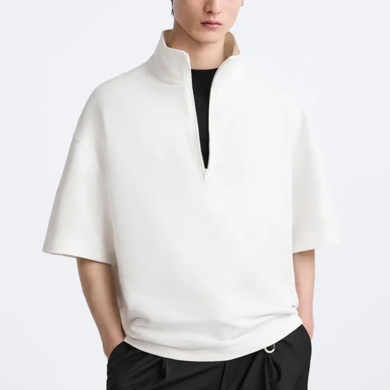 ZARA Sweatshirt Men's Frosted White-2