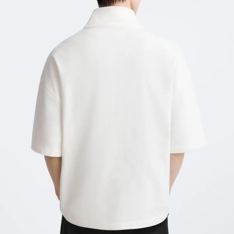 ZARA Sweatshirt Men's Frosted White-3