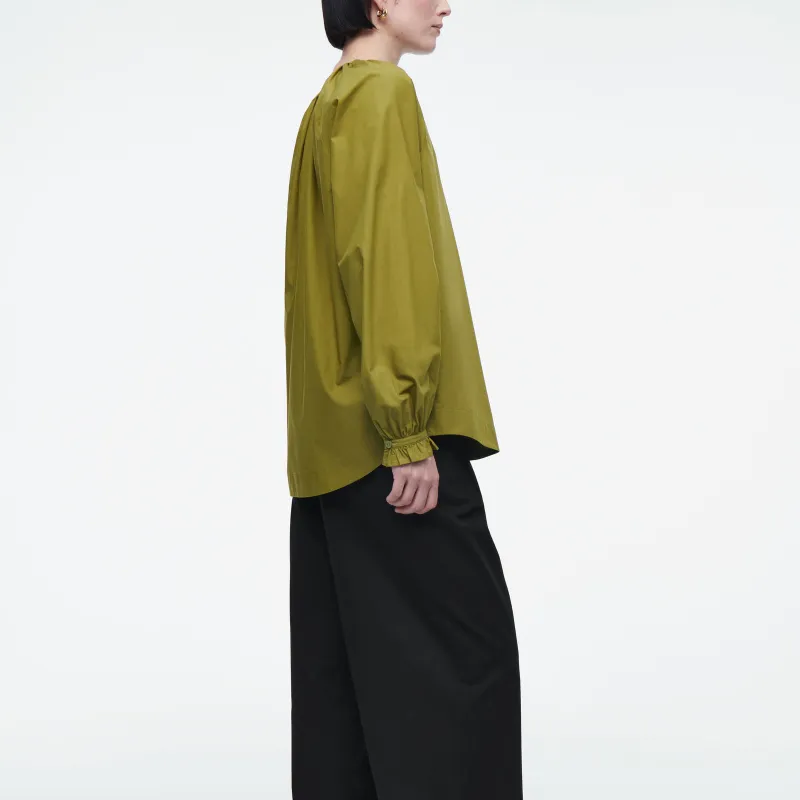 COS Shirts Women's Olive Green-2