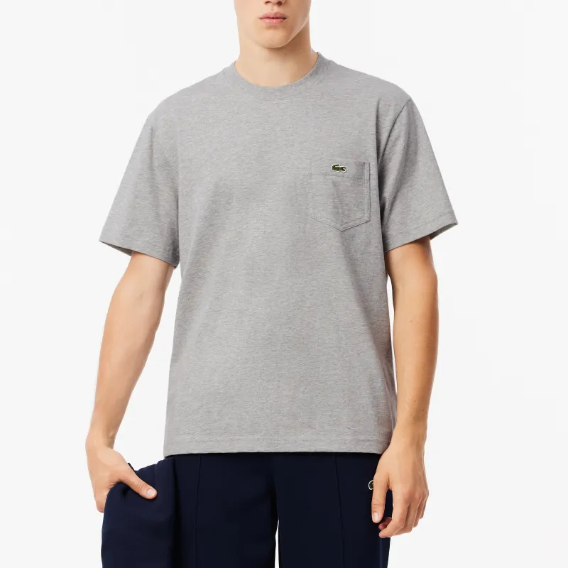 LACOSTE T Shirts Men Gray-1