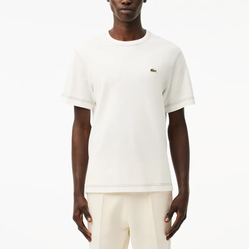 LACOSTE Logo patch T shirt-1
