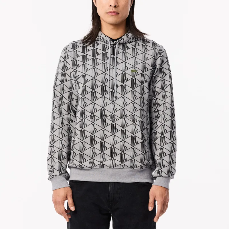 LACOSTE Sweatshirt Men's Gray/Black-1