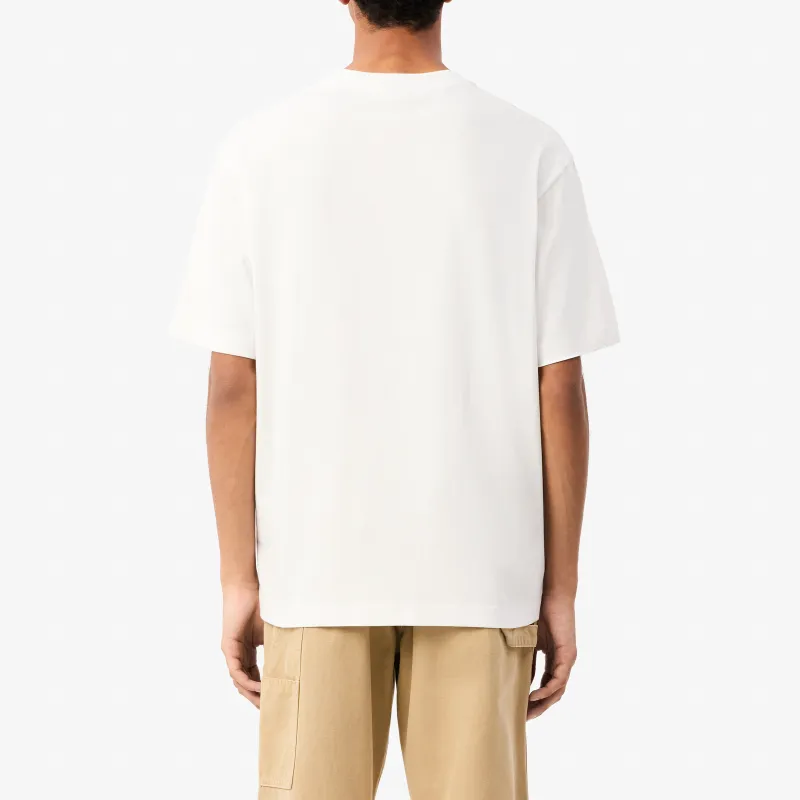 LACOSTE Logo print T shirt-2