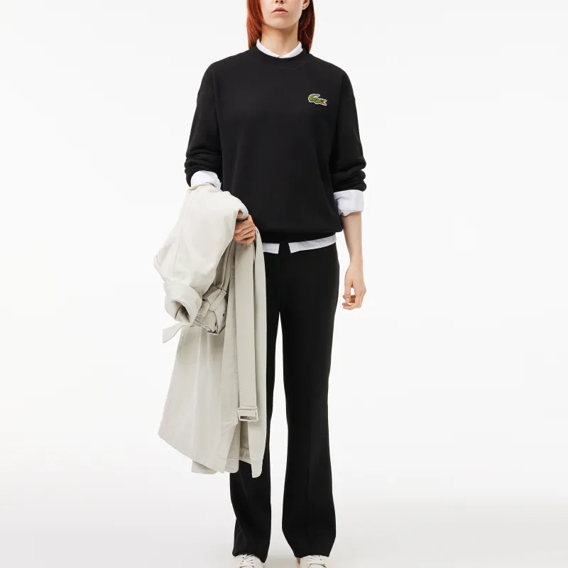 LACOSTE Badge Fleece Sweatshirt-1