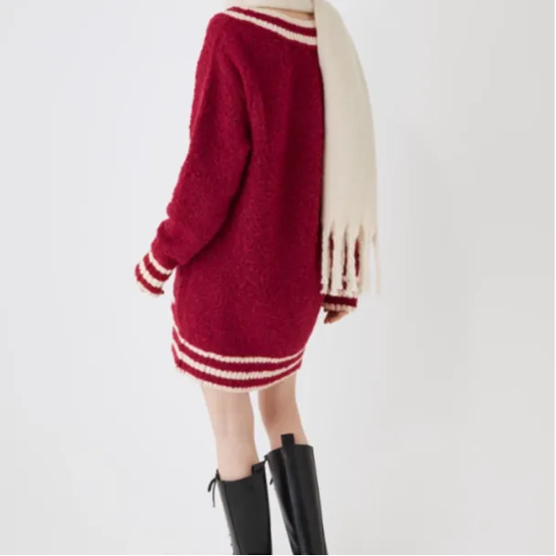 MOUSSY Long Sleeved Dresses Women's-6