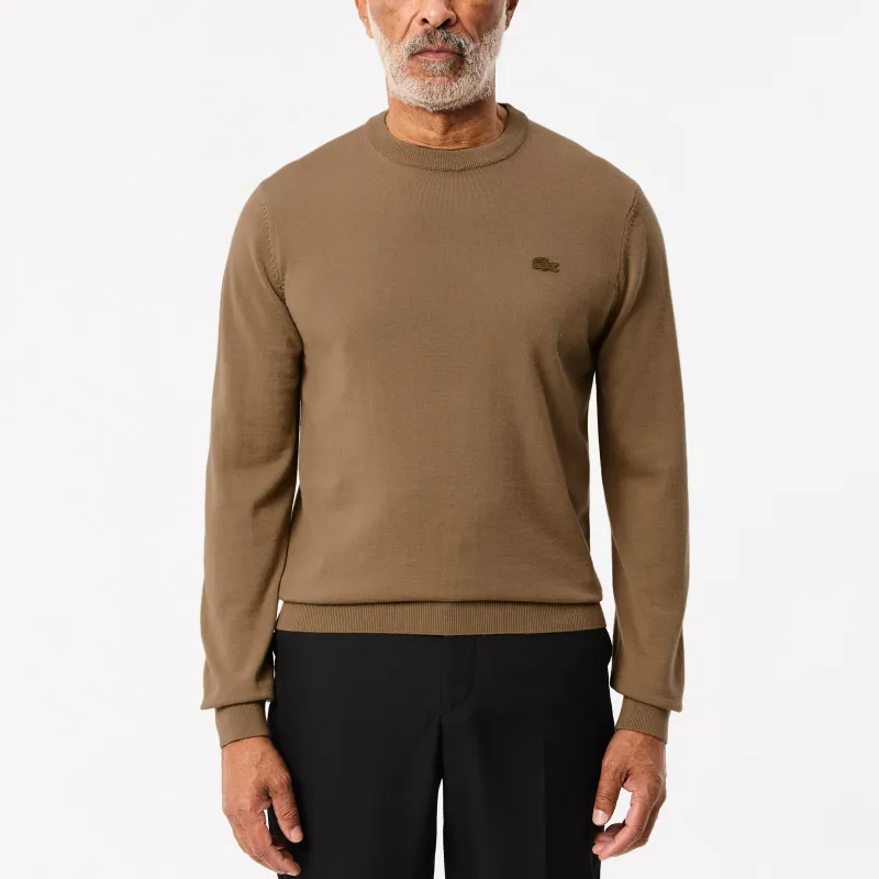 LACOSTE Crocodile patch Sweater-2