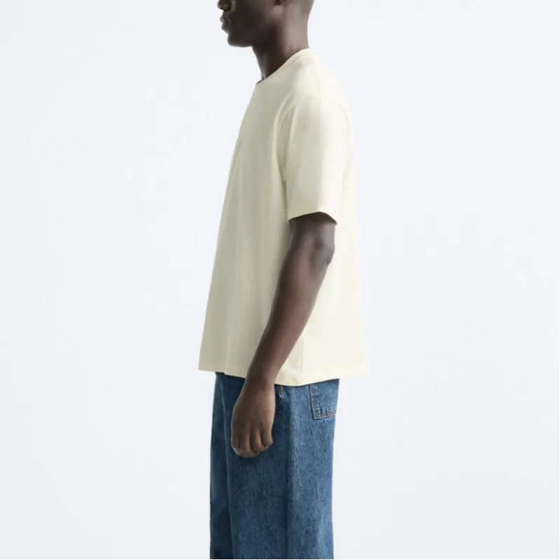 ZARA T-Shirt Men's Frosted White-4