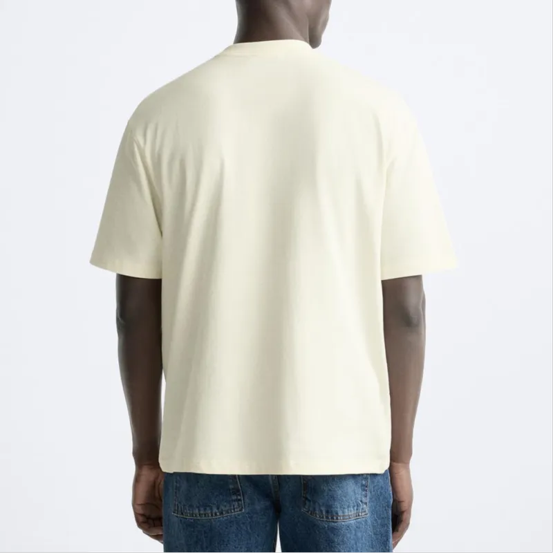 ZARA T-Shirt Men's Frosted White-3