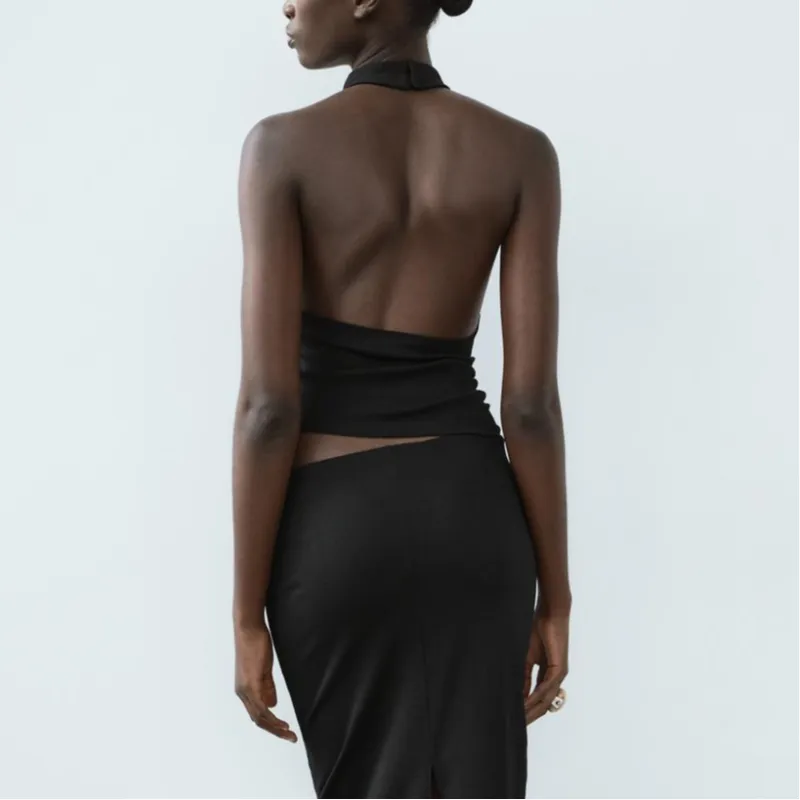 ZARA Camisoles Women's Black-3