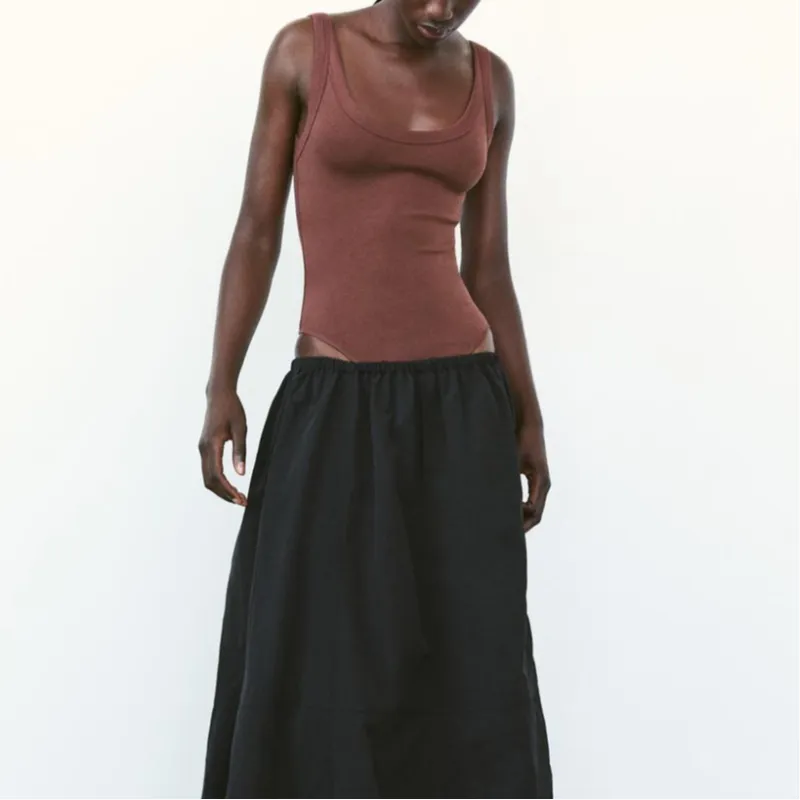 ZARA Bodysuits Women's Brown-2