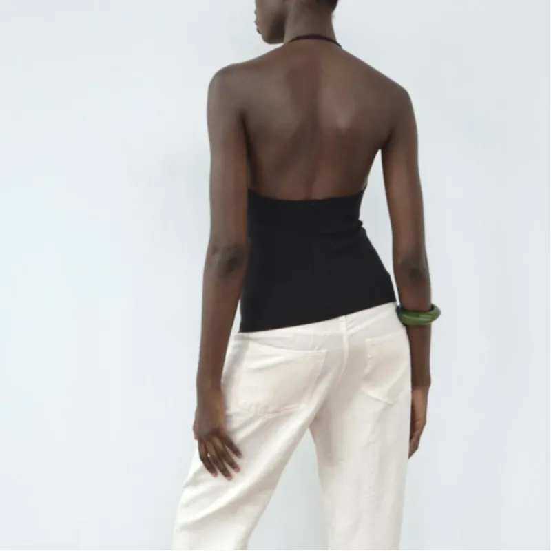 ZARA Camisoles Women's Black-3