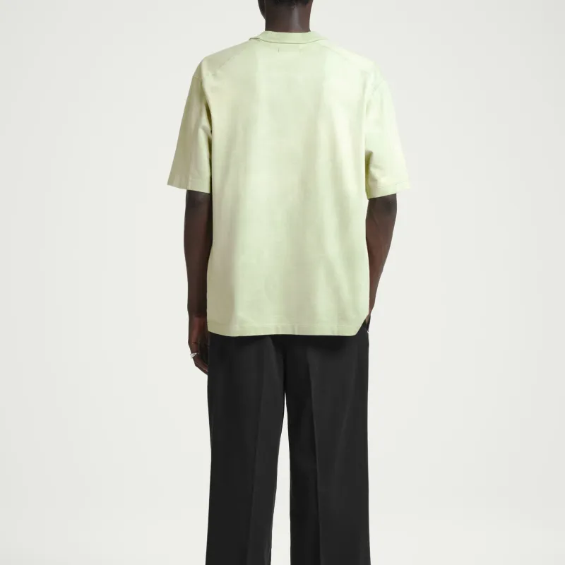 COS T Shirts Men Light Green-2