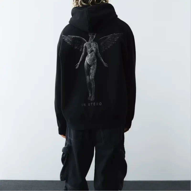 H&M Sweatshirts Men Black-2