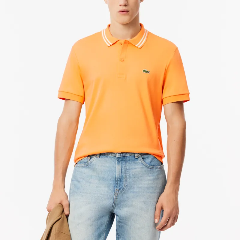 LACOSTE Polo Shirt Men's Orange-1