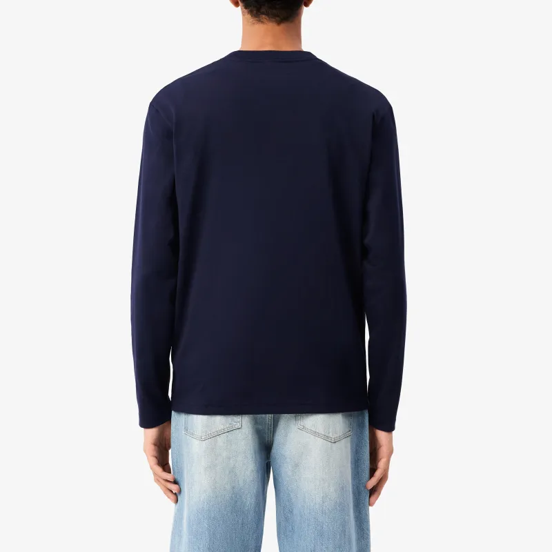 LACOSTE T Shirt Men's Marine Blue-2