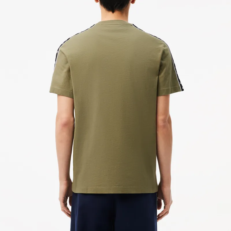 LACOSTE Logo patch T shirt-1