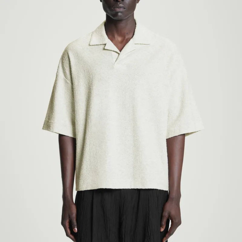 COS Polo Shirts Men Light Gray-1
