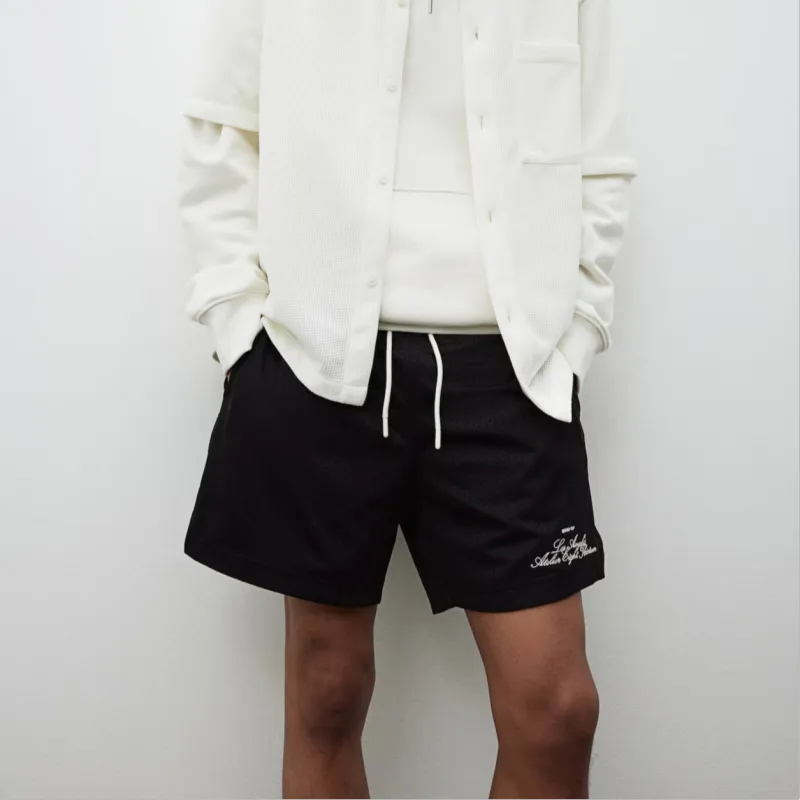 H&M Casual Shorts Men Black-1
