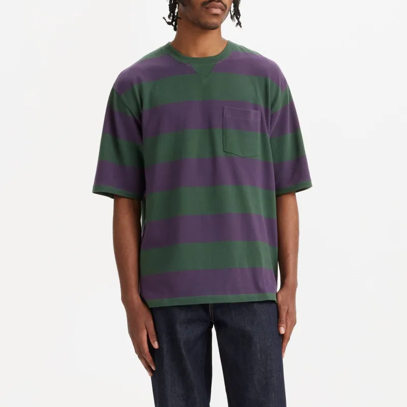 Levi’s T-Shirt Men's Green/Purple-1