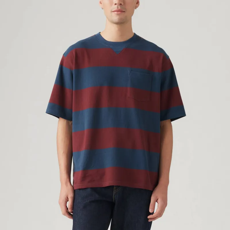 Levi’s T-Shirt Men's Dark Red / Navy Blue-1