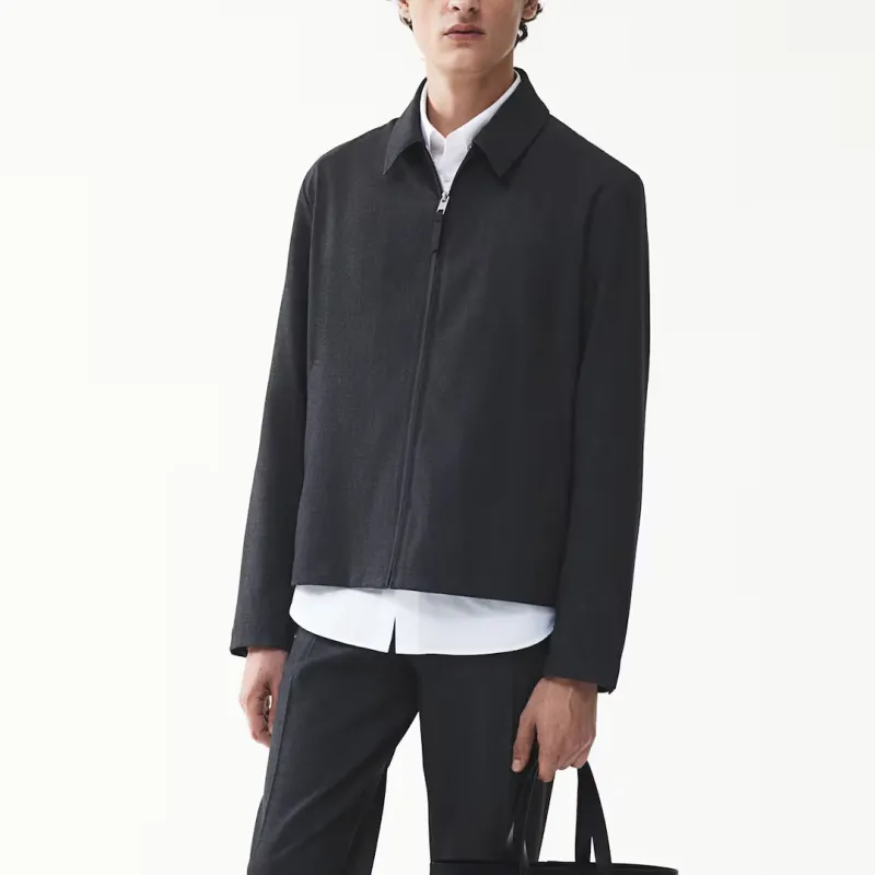 H&M Jackets Coats Men's Dark Gray-1