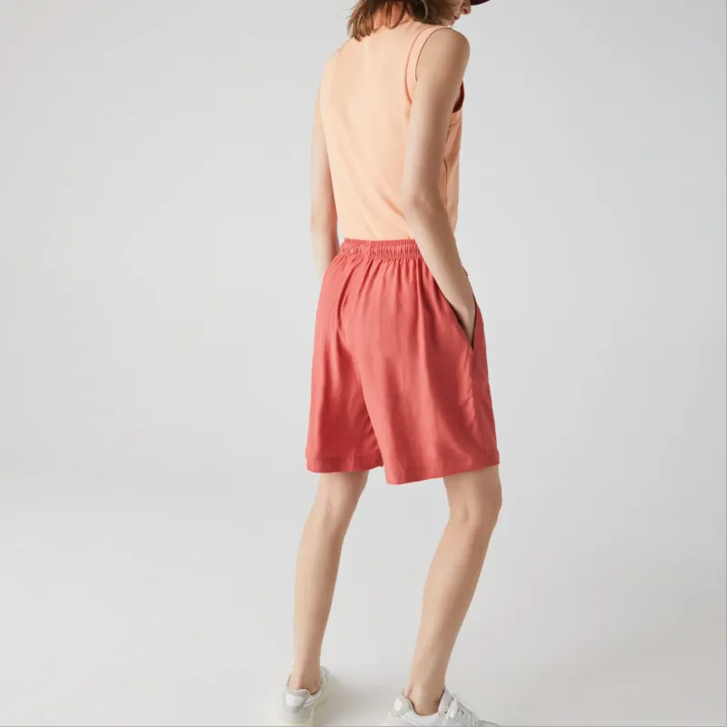 LACOSTE Polo Shirt Women's Light Orange-2