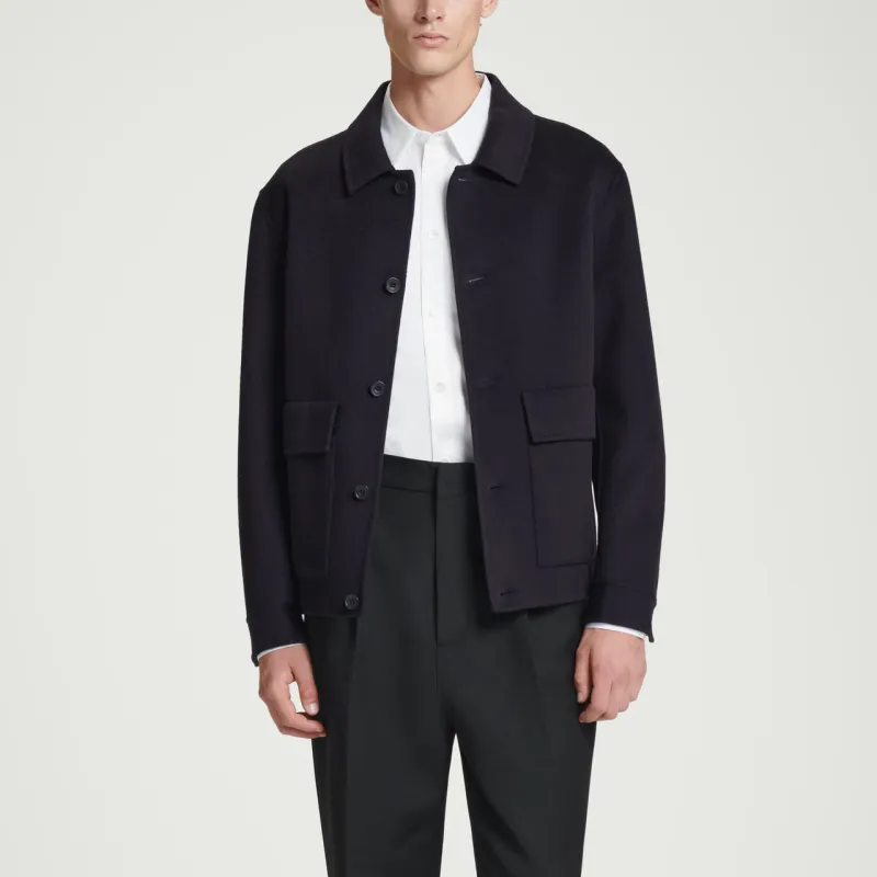 COS Jackets Coats Men's Navy Blue-1