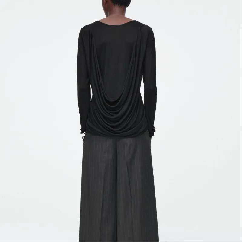 COS T Shirts Women's Black-2