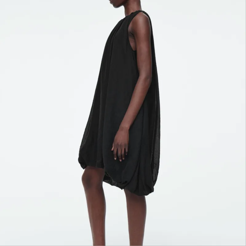 COS Sleeveless Dress Women's Black-3