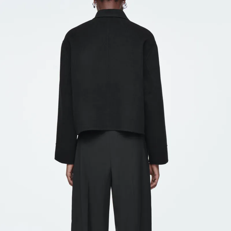 COS Coats Women's Black-2