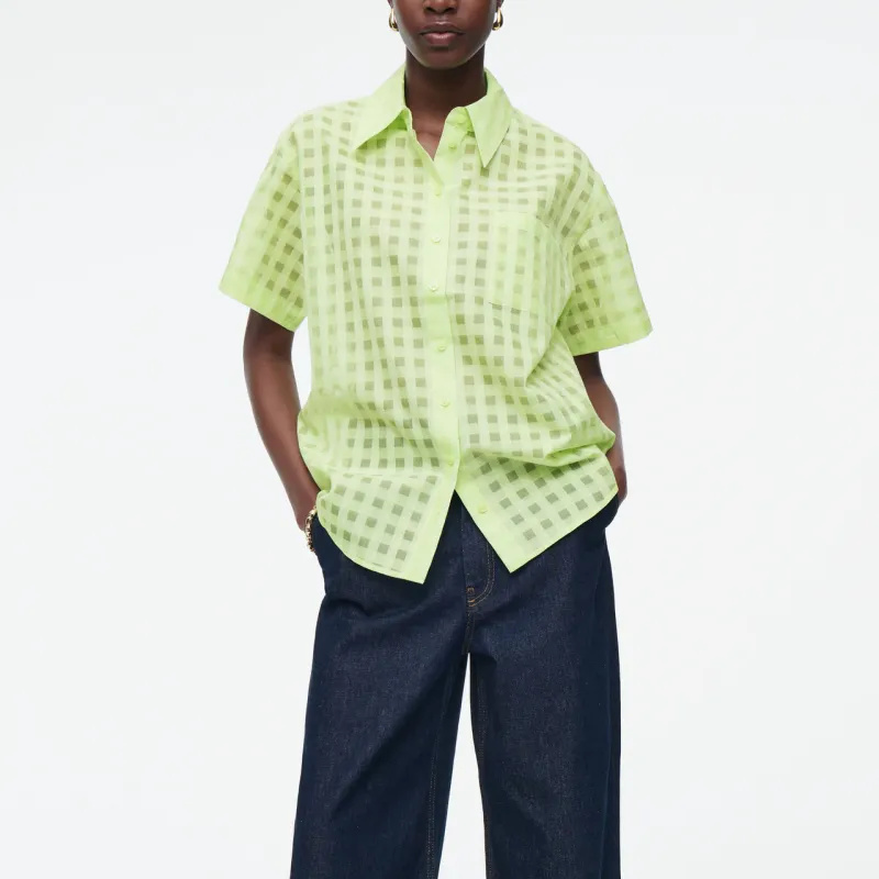 COS Shirts Women's Yellow Green-1