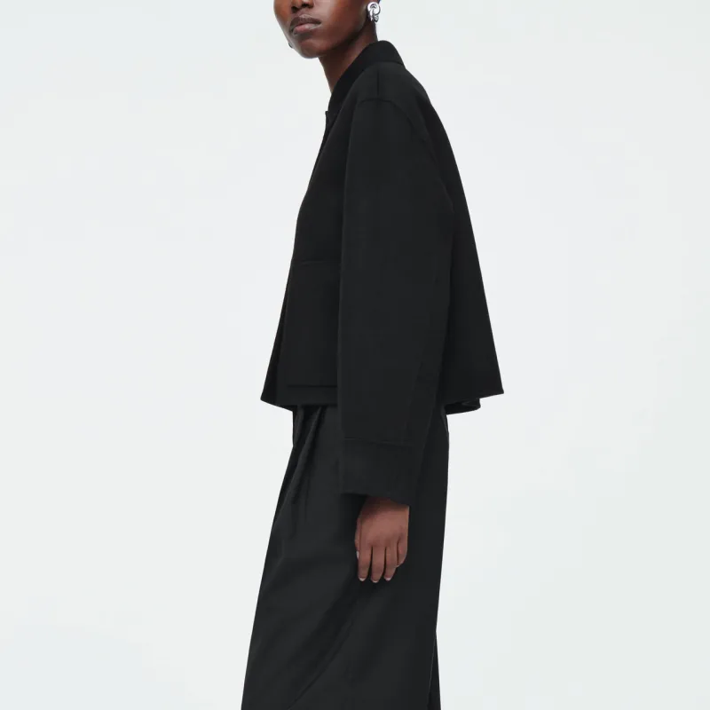 COS Coats Women's Black-3