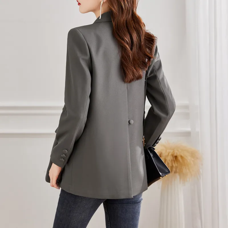 TERRE BLEUE Business Suit Women's Gray-1
