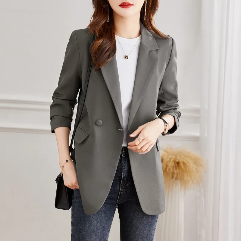 TERRE BLEUE Business Suit Women's Gray-0