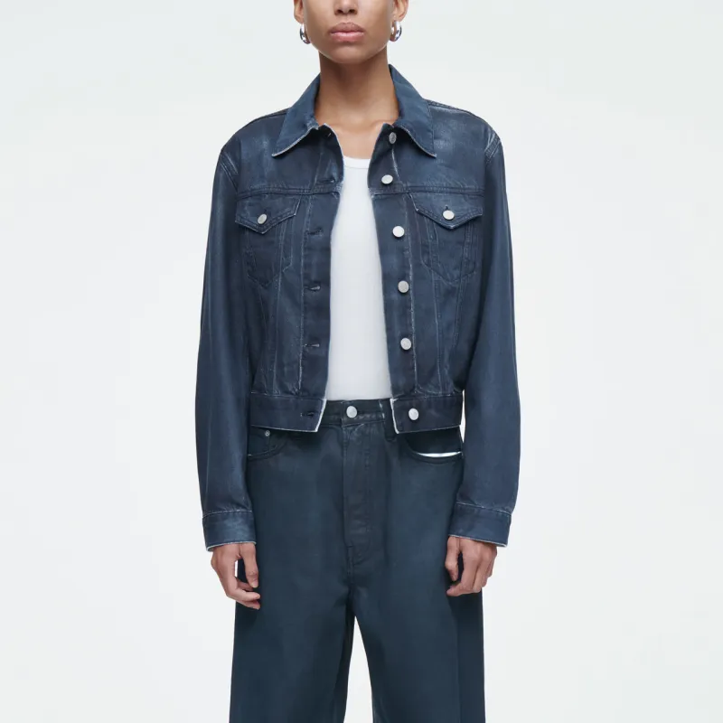 COS Denim Jacket Women's Dark Blue-1