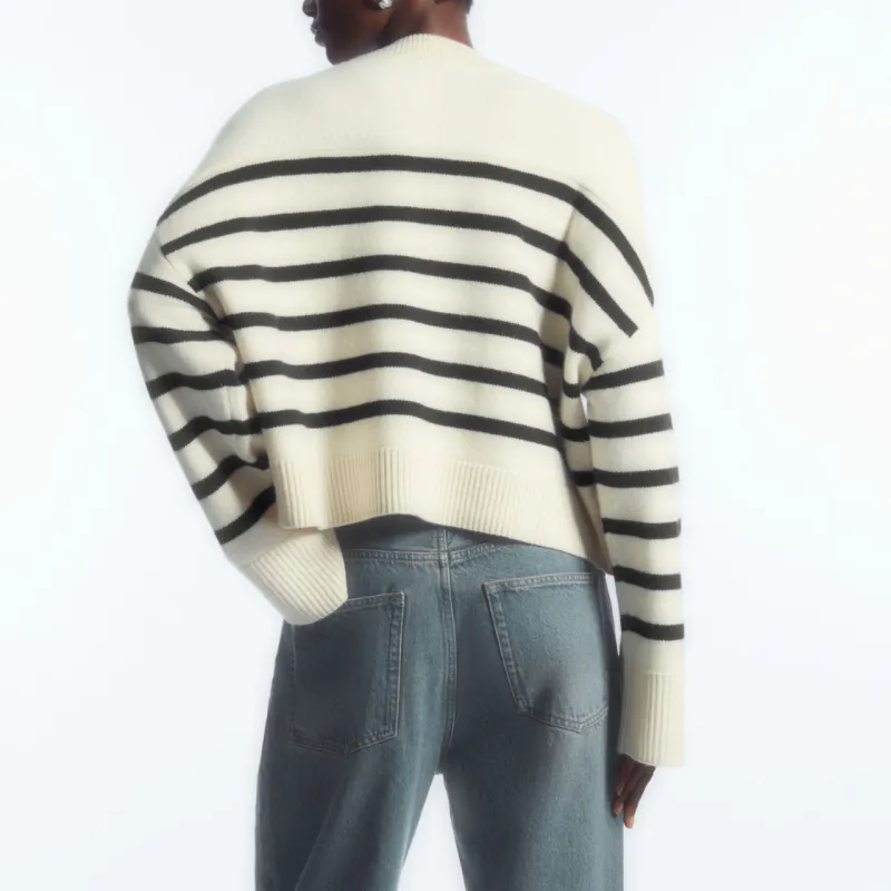COS Knitwear Women's White/Stripes-2